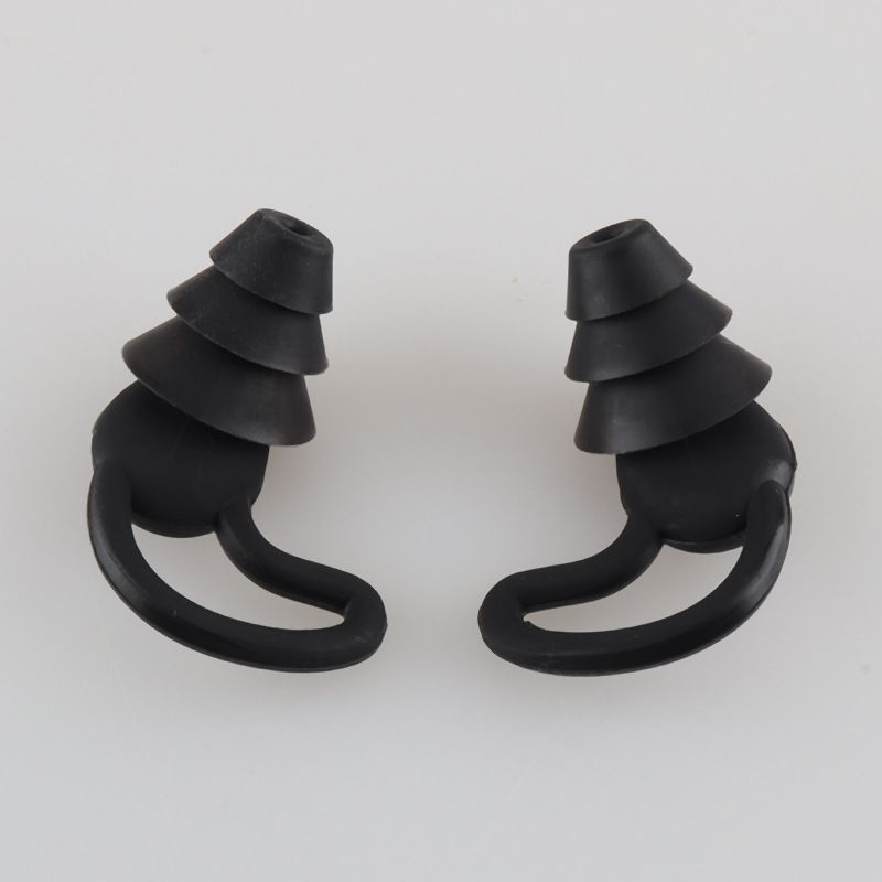 Ear Plugs for Sleeping Noise Cancelling,Washable Hearing Protection for Work, Travel, Concert, Swimming, Sleep Snoring (Black) — image 3
