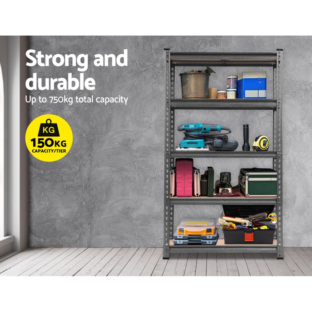 Giantz 3x1.5M Garage Shelving Warehouse Rack Pallet Racking Storage Charcoal โ image 4