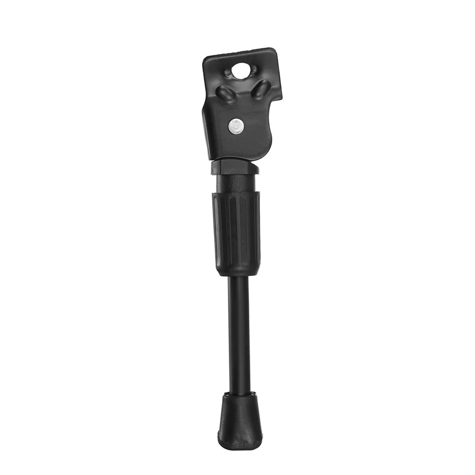 Adjustable Bicycle Kickstand for Kids Bikes, Stable Side Stand Replacement for City and Mountain Bikes, For 18 Inch Wheels, Black