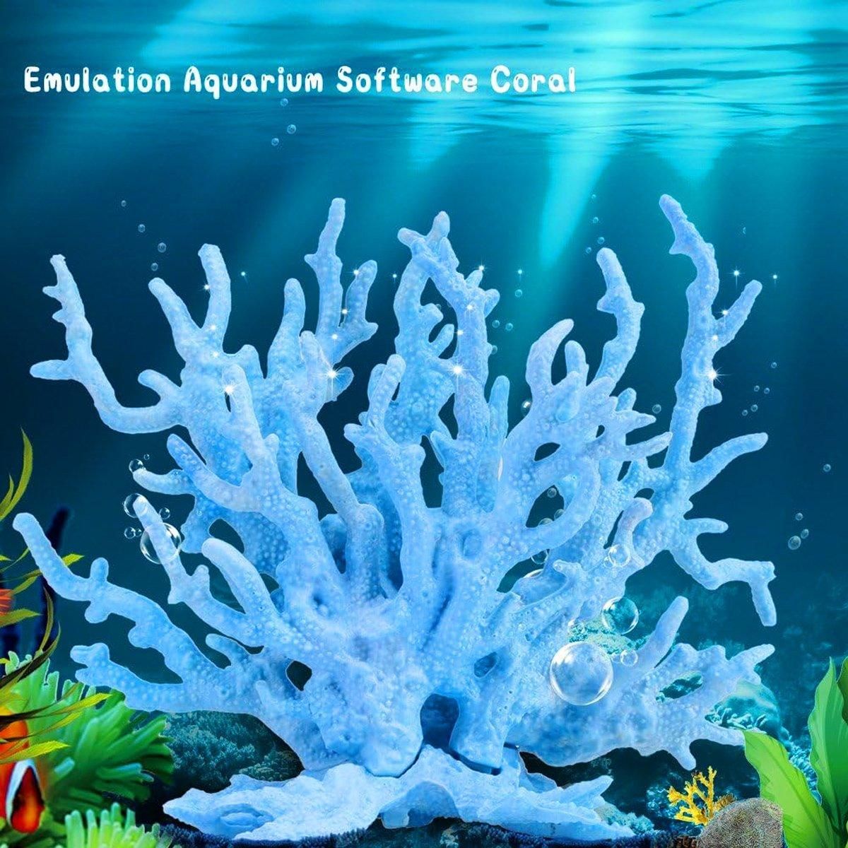 Soft Coral Realistic Water Plants Aquarium Decoration Fish Tank Seawater Set - Pink โ image 5