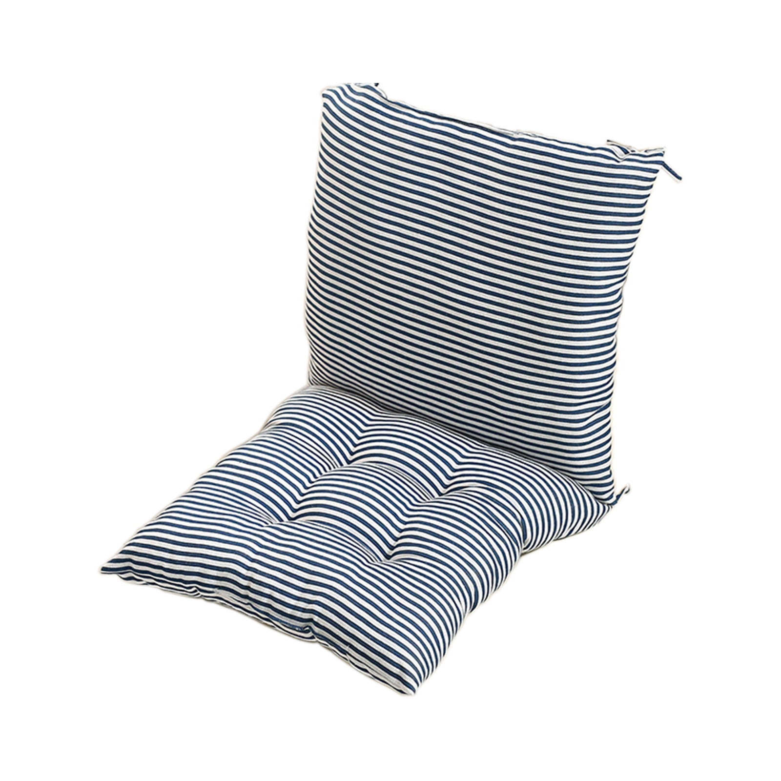 High Back Chair Cushions with Ties, 15.7" Indoor Outdoor Rocking Patio Chair Cushions, Non-skid No-Slip Onepiece Dining Chair Pad for Kitchen Dining Room — image 2