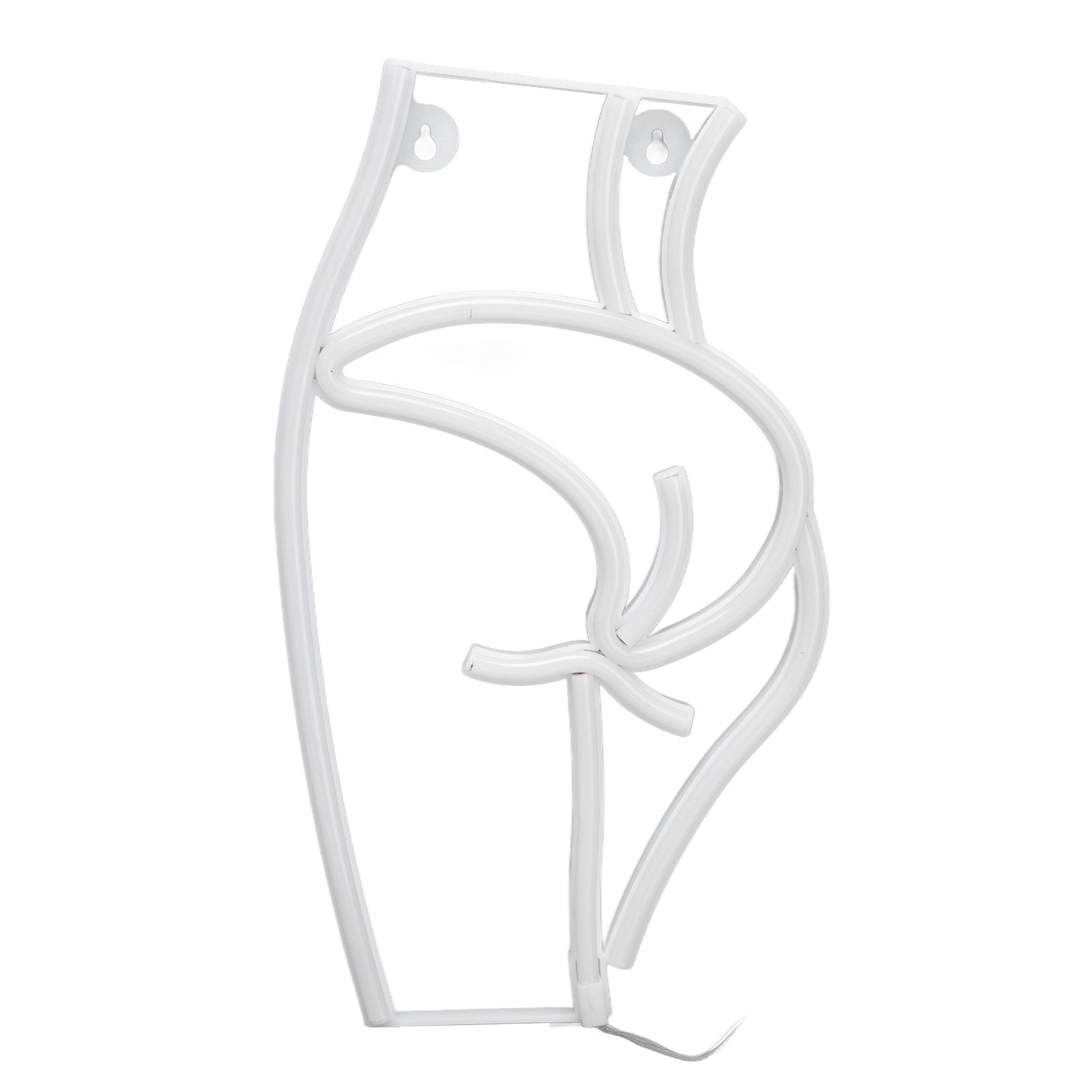 Neon Light Female Model Interesting Shape Dual Power Supply Easy Carry LED Night Light for Bar KTVPink Light โ image 3