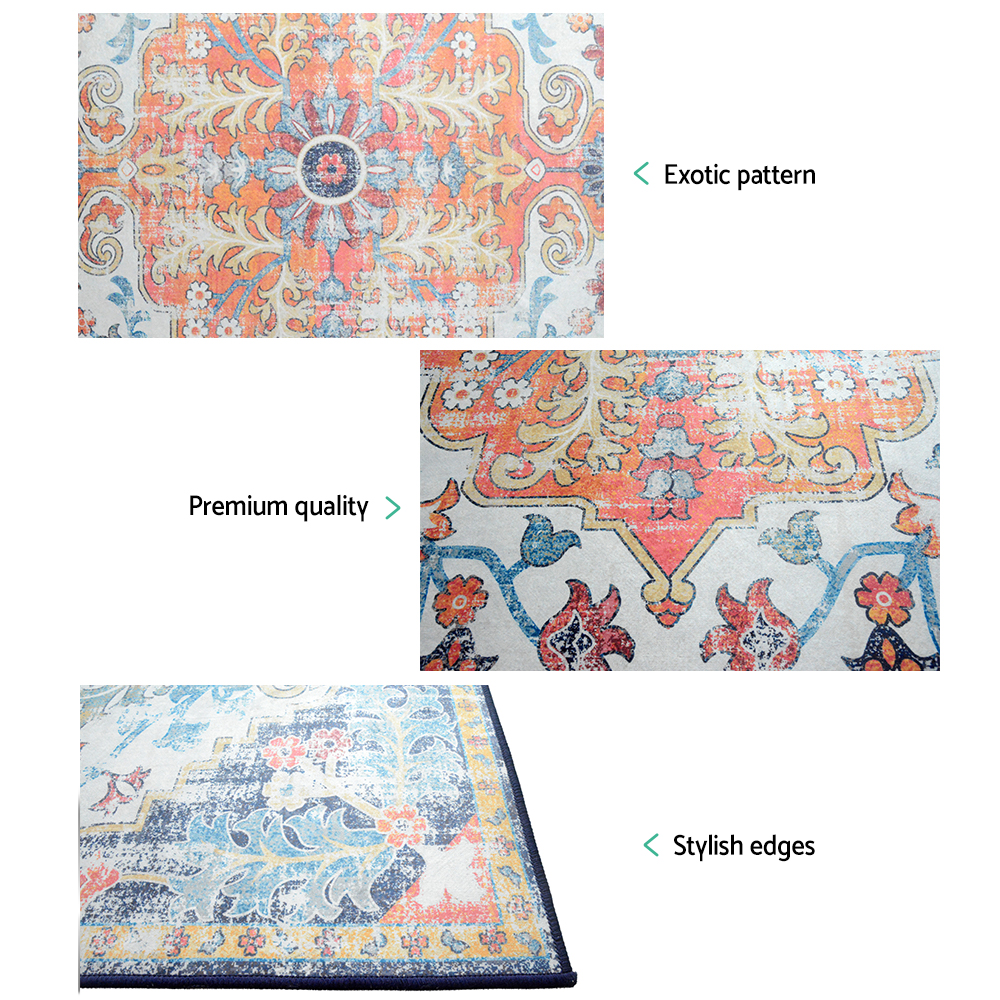 Artiss Rug 160x230cm Area Rug Large Carpet Soft Short Pile Modern Yasmin โ image 4