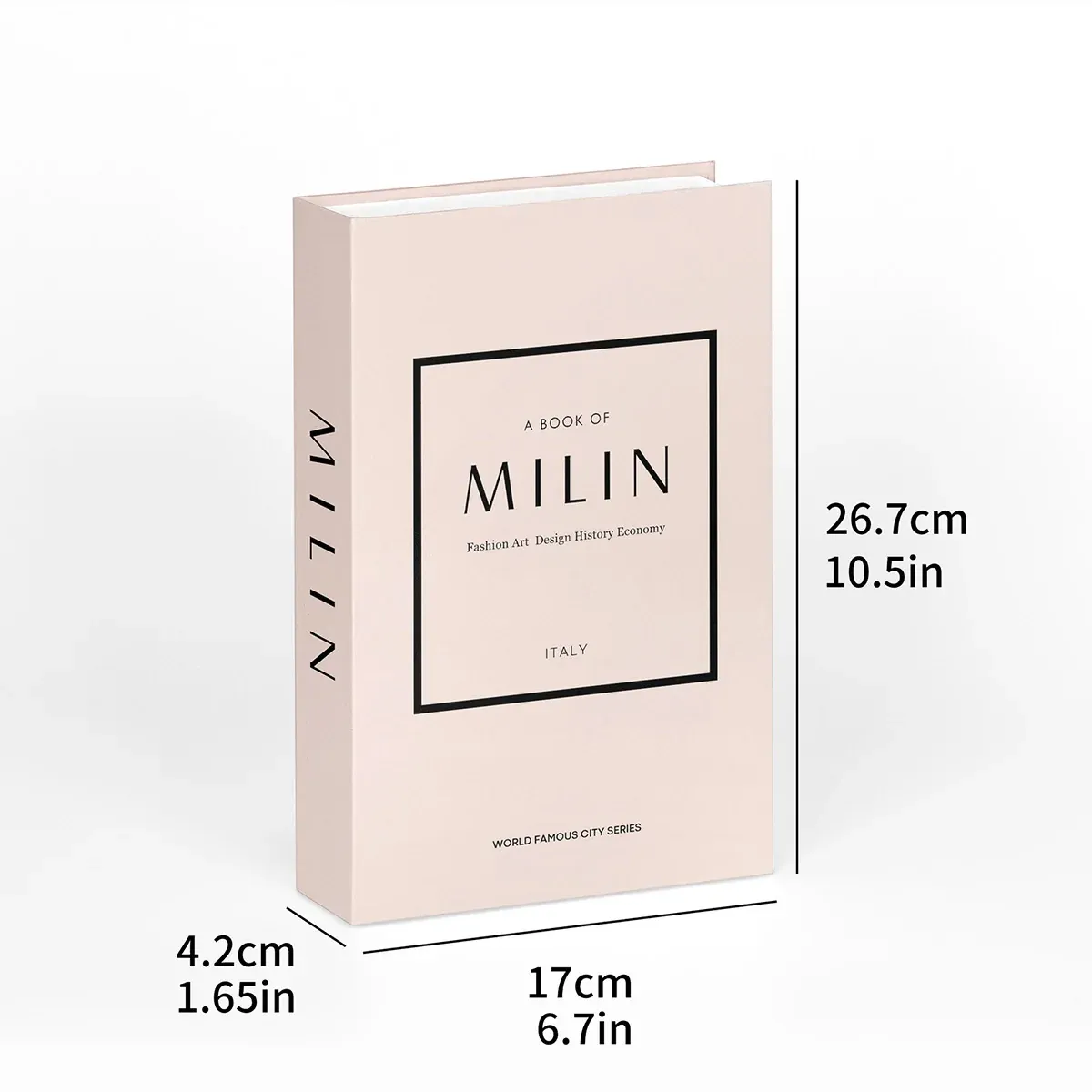 3 PCS Modern Decorative Books Set Foldable Fake Books for Display City Theme - B โ image 4