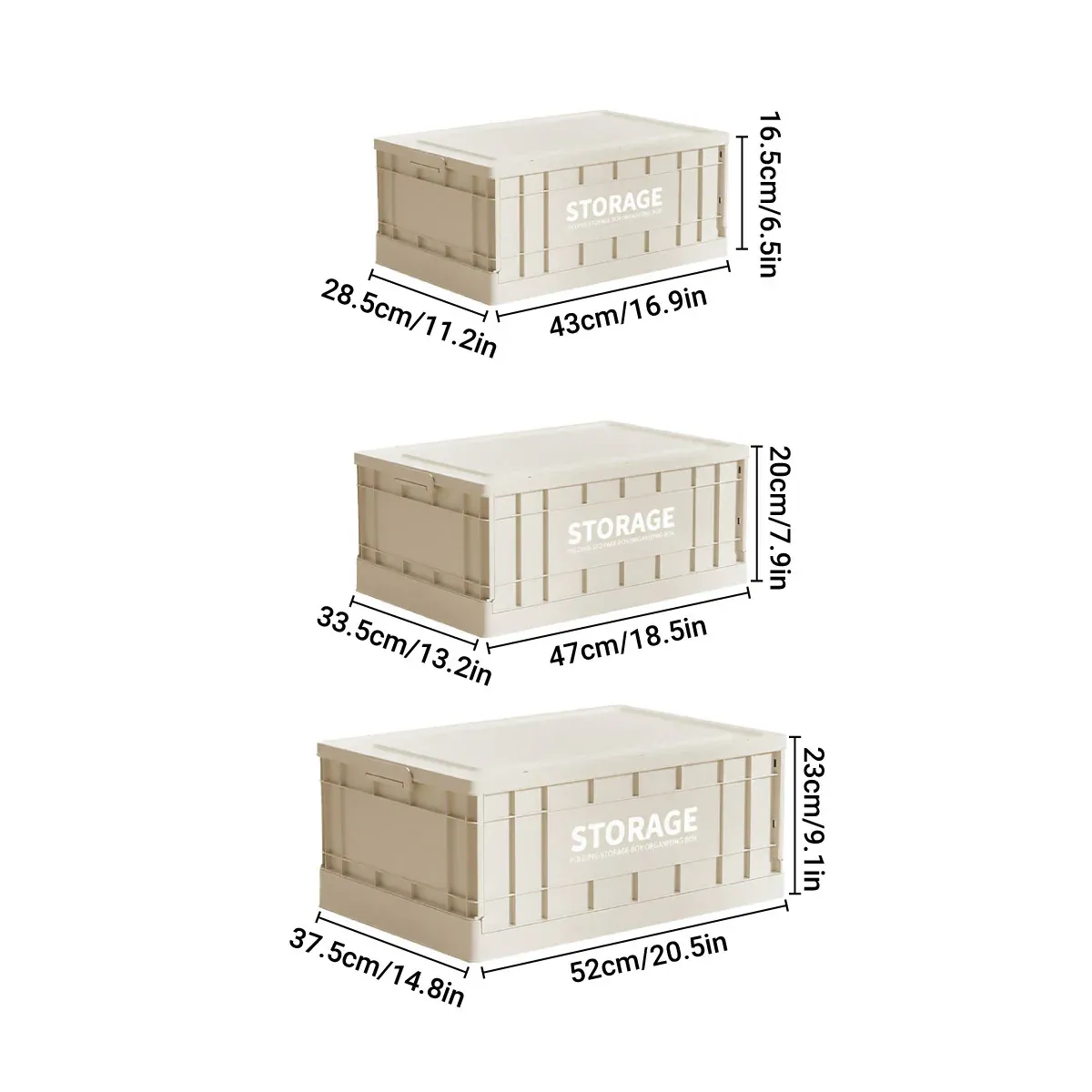 Foldable Large Capacity Household Toy Book Storage Box Space Saving Durable - M — image 4