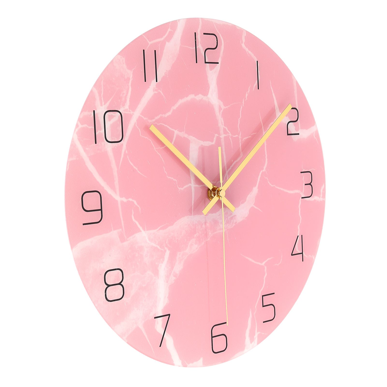 Innovative Pink Wall Clock Acrylic UV Printing Clock for Living Room Home Bedroom โ image 6