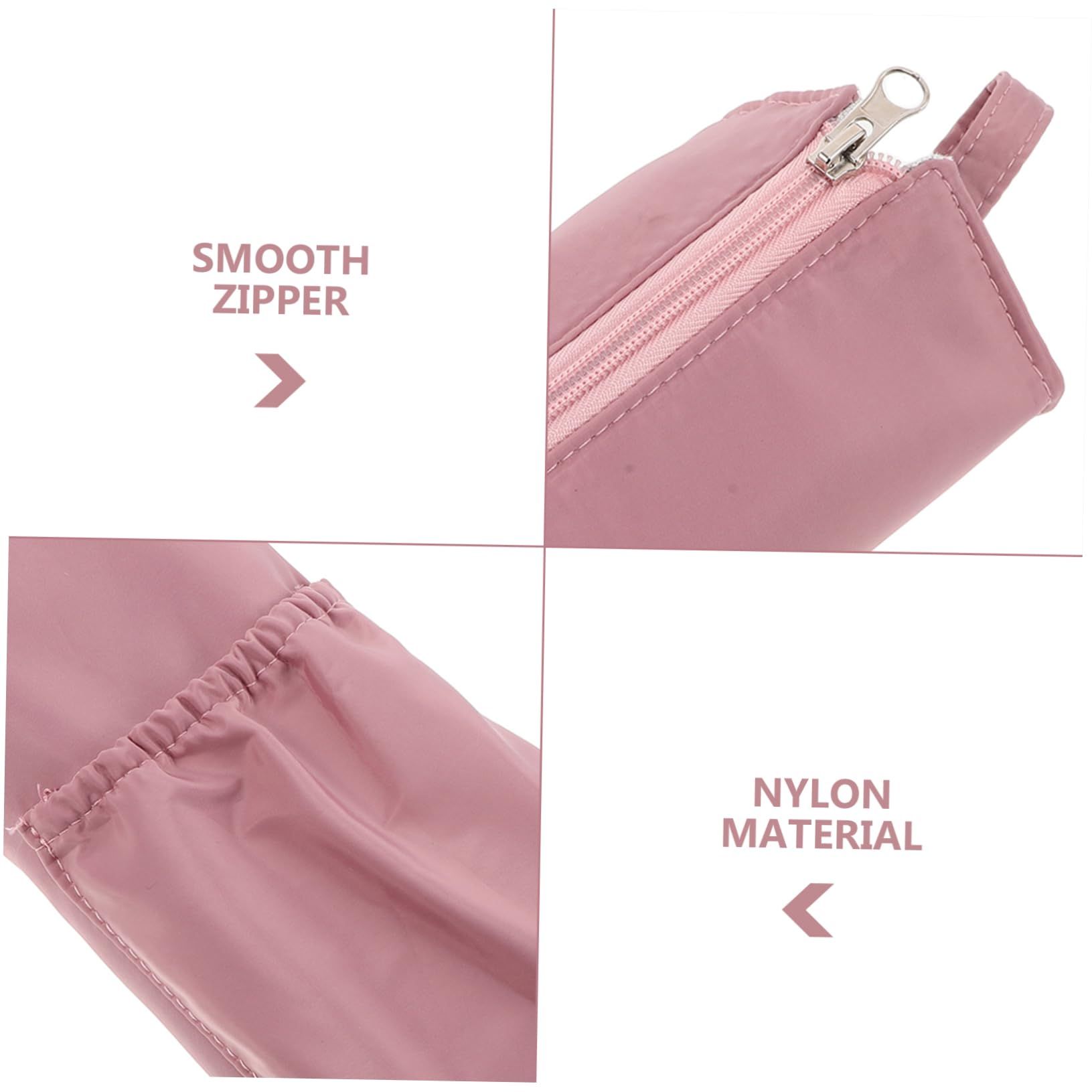 Hot Iron Holder & Mat, Heat Resistant Travel Bag for Curling Iron, Flat Iron - Hair Tool Organizer for Home, Travel (Pink) โ image 4