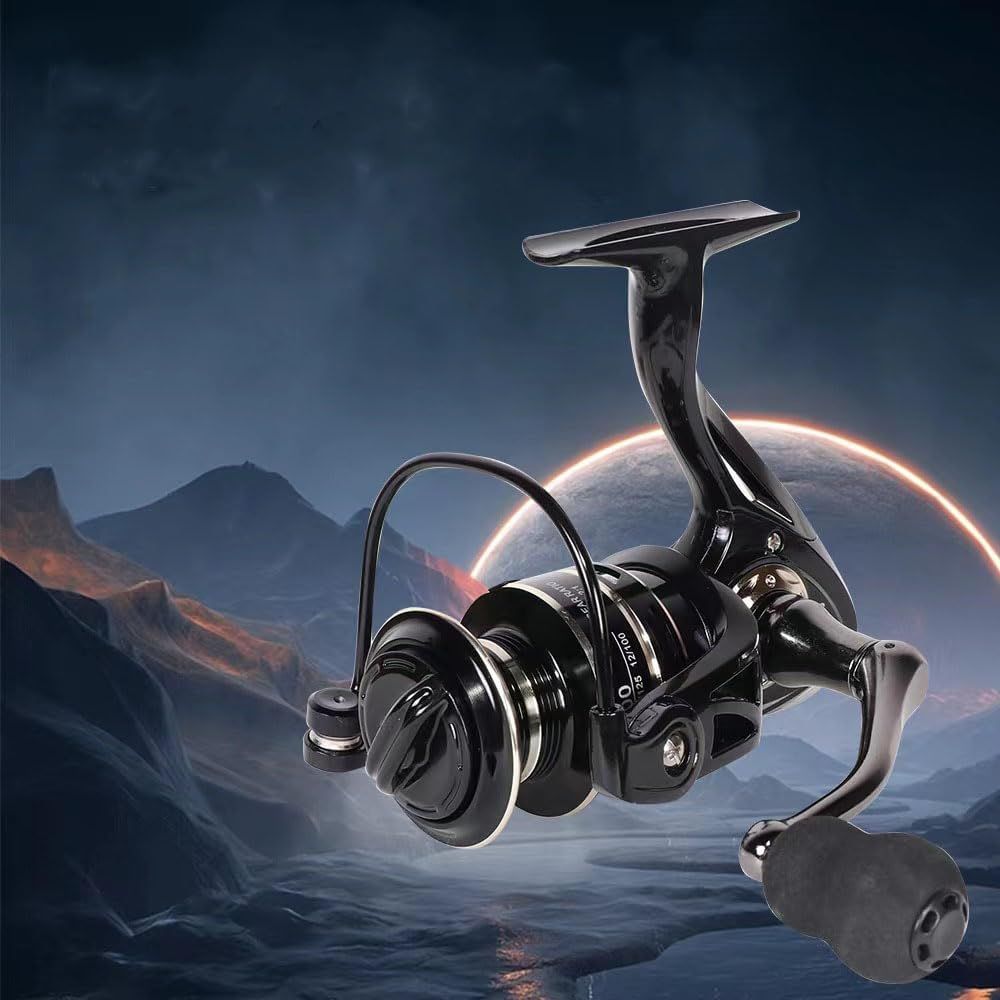 All Metal Spinning Fishing Reel - Ultra Smooth 5.2:1 Gear Ratio Saltwater Freshwater - Corrosion Resistant CNC Machined Fish Reel for Surfcasting Kayak - 2000 โ image 2