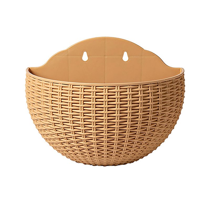 Exquisite Wall Flower Pot, Plastic Hanging Planter for Outdoor Garden Balcony, Home Decor Bucket Planter S — image 2
