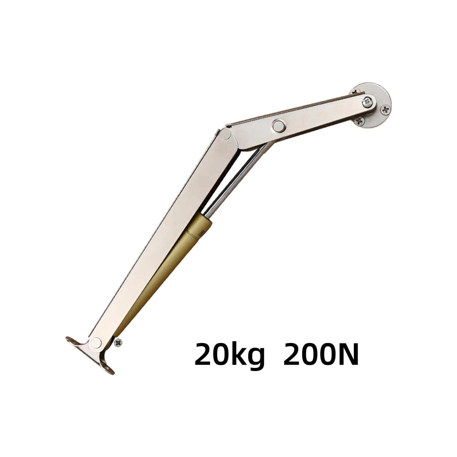 200N Gas Struts Heavy Duty Soft Close Lid Support Hinges Automatic Slow Lowering Safety Pneumatic Lid Lifters Gas Springs Pack of 2 โ image 5