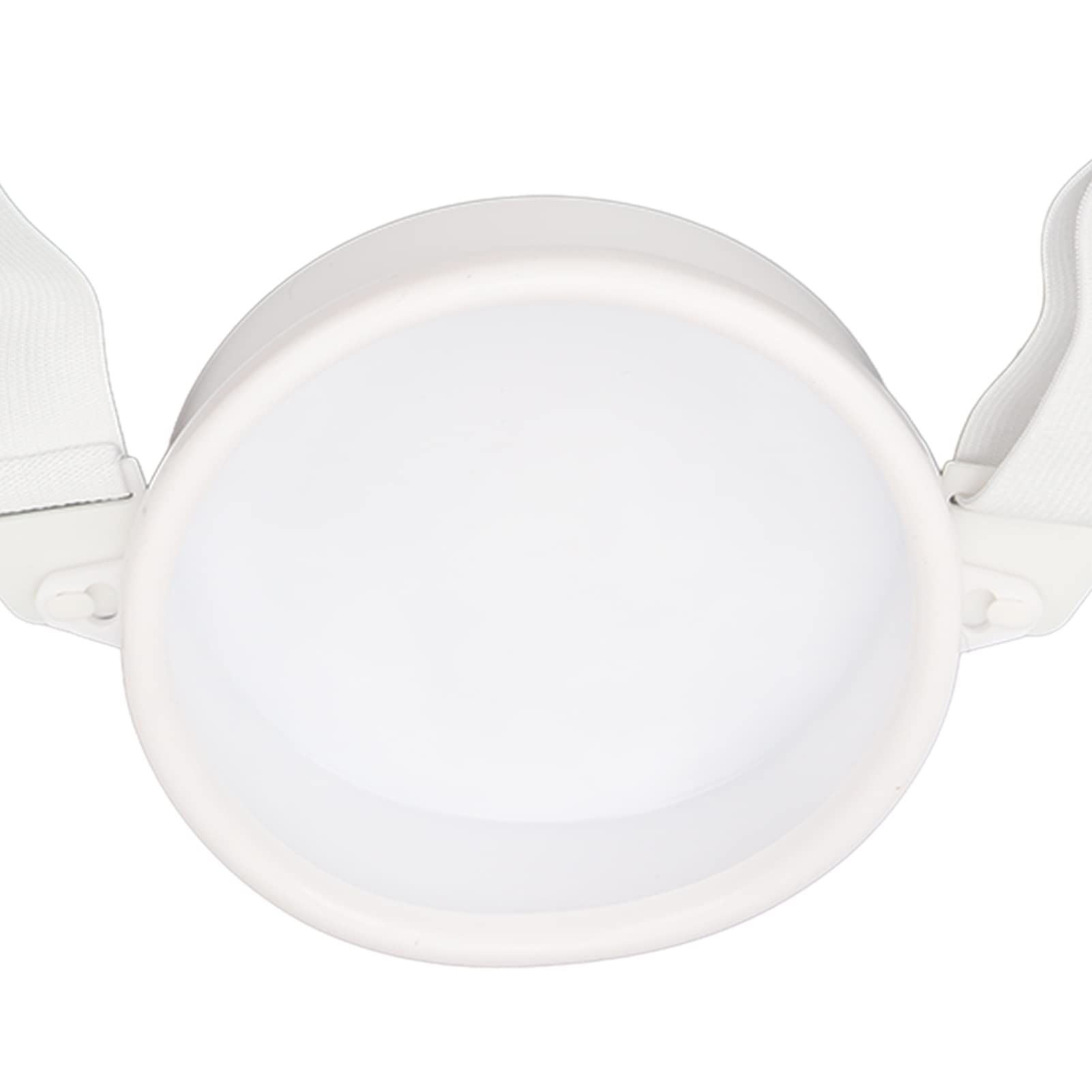 Ostomy Shower Cover Colostomy Bath Cover Silicone Stoma Shower Cover with Adjustable Belt Colostomy Supplies White โ image 2