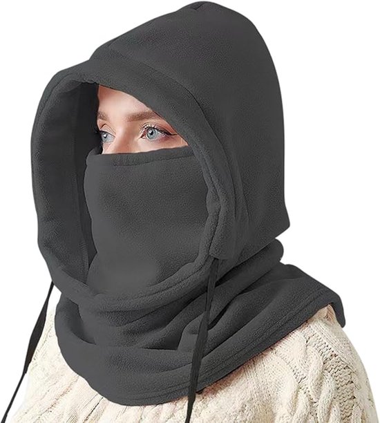 Windproof Hat – Warm Fleece Ski Mask & Winter Mask – Face & Neck Protector for Cold Weather – Suitable for Motorcycling, Cycling & Outdoors