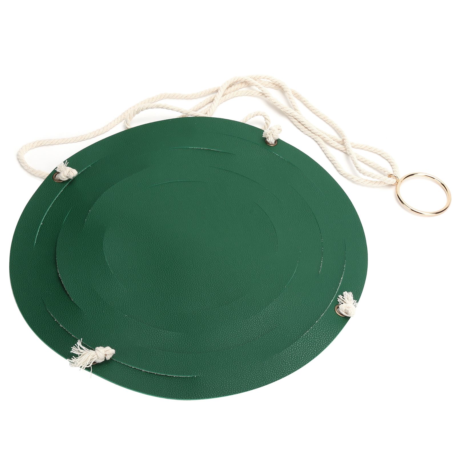 Plant Hanger PU Leather Wall Hanging Flower Pot Holder Basket Home Garden DecorationS Green — image 5