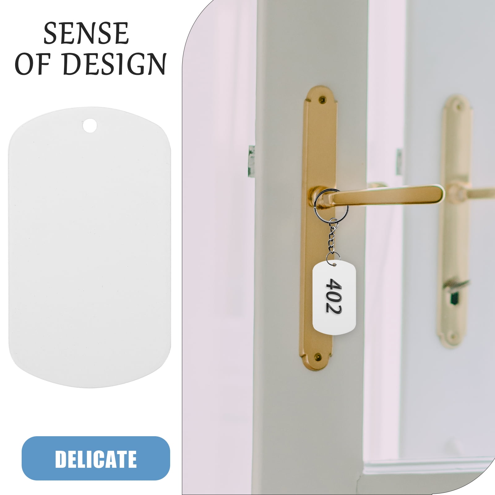Stainless Steel Multi-Function Blank Metal Sign for Office and Home Decor, Crafting Supplies, for Home Kitchen Cooking and Food Preparation — image 2