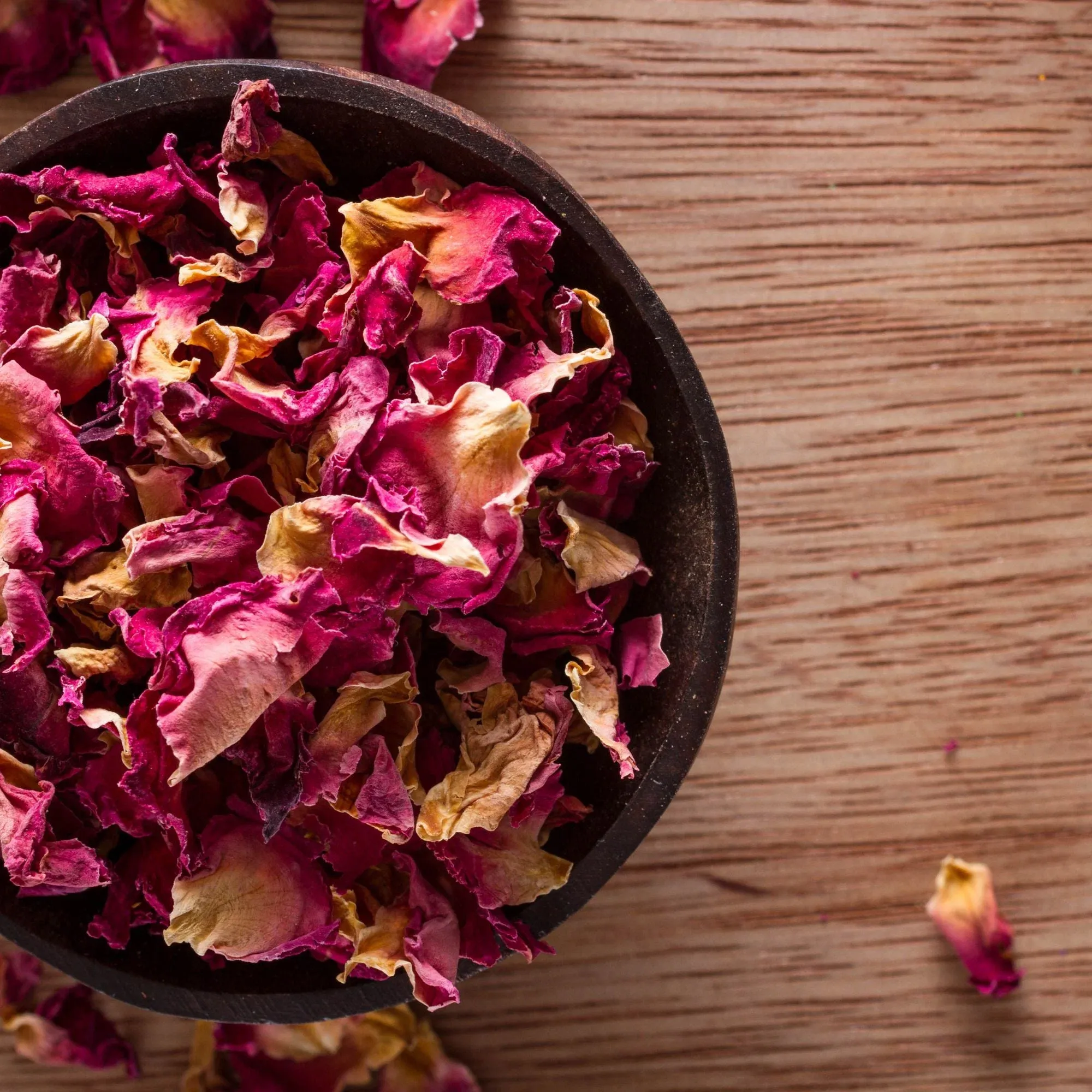 Orku 2Kg Organic Dried Red Rose Petals Potpourri Wedding Confetti Bulk — image 5