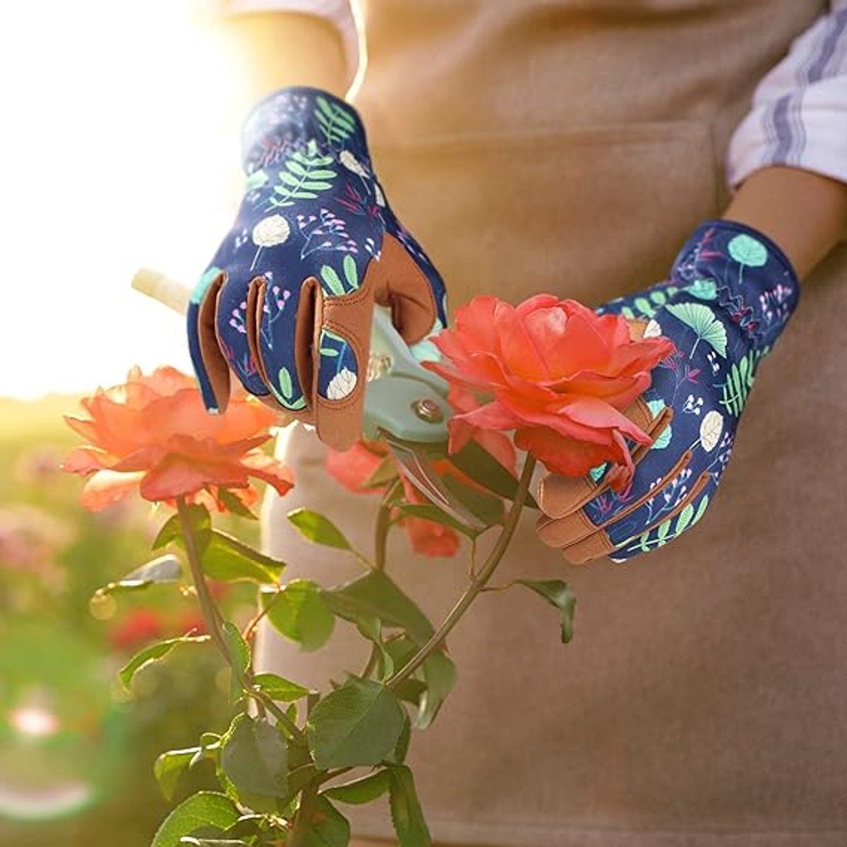 Leather Garden Gloves for Women — image 3