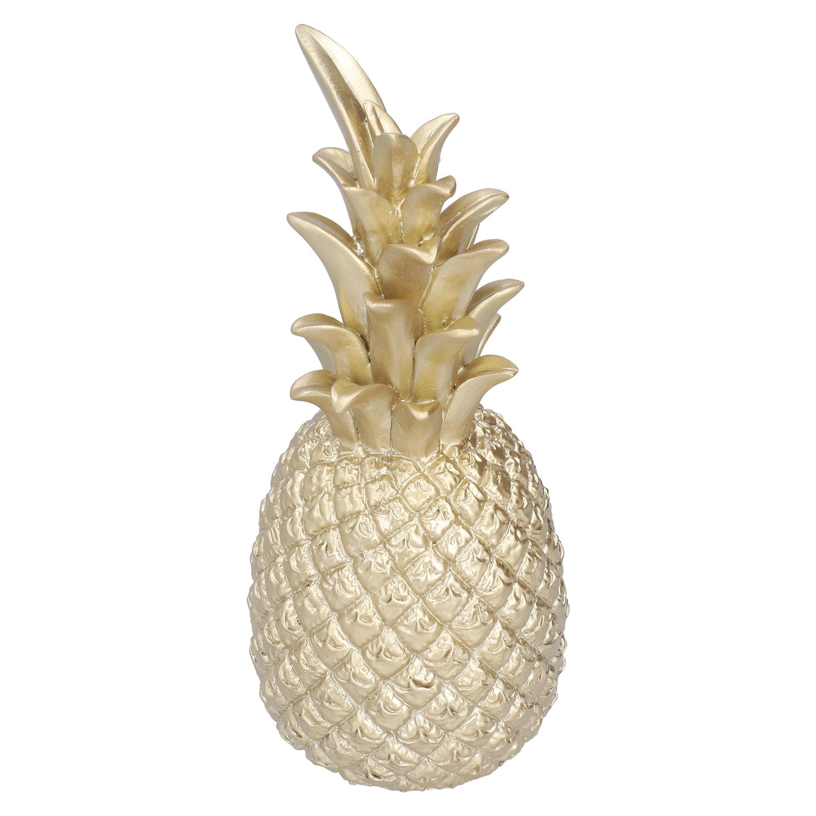 Resin Artificial Pineapple Decoration Household Decorative Pineapple Nordic Home Desk Decor DecorationGold, Medium — image 4