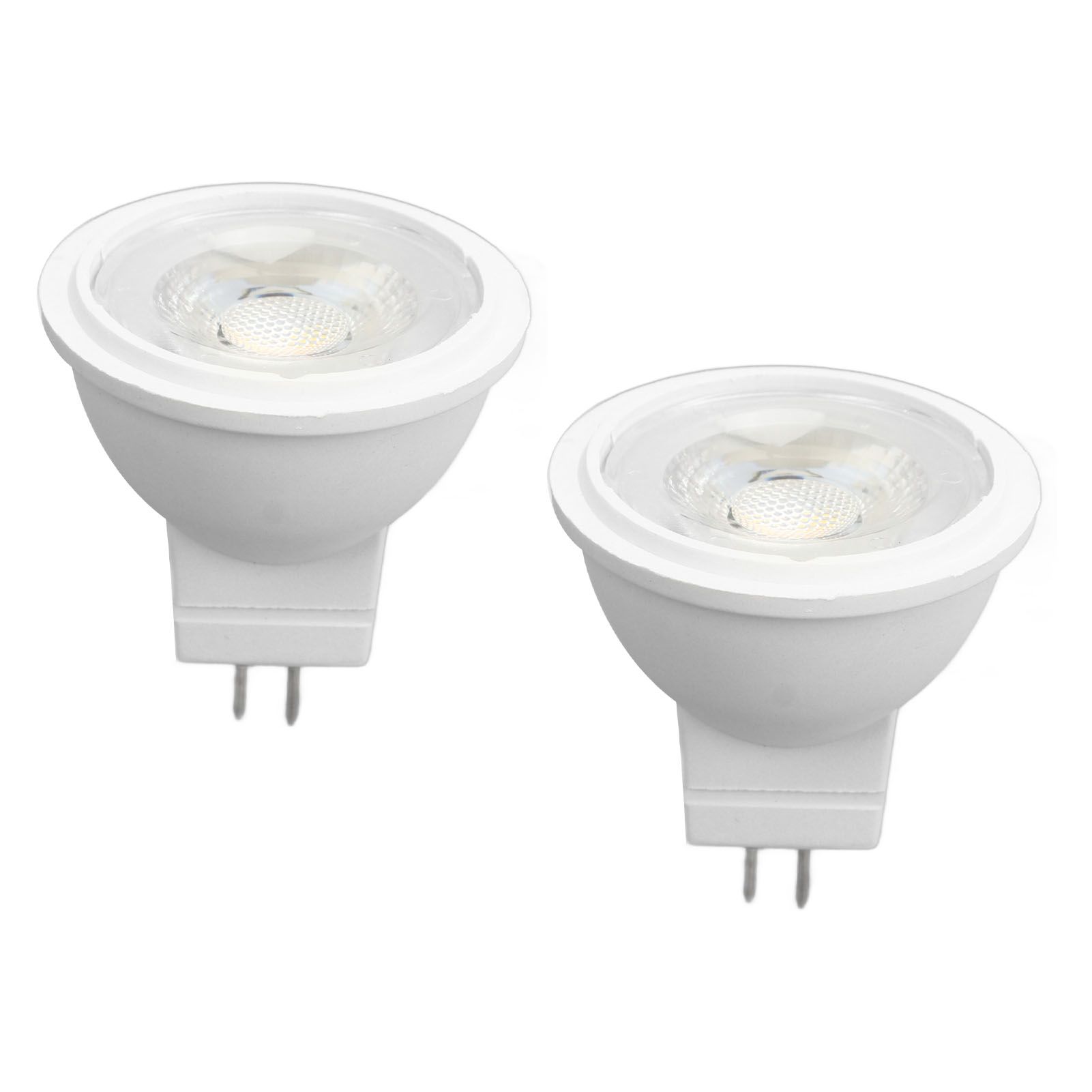 2Pcs MR11 Light Bulb High Brightness 3W 110V Faster Heat Dissipation GU4 Spotlight Bulbs for Landscape Lighting Bedroom Kitchen Warm Light โ image 2