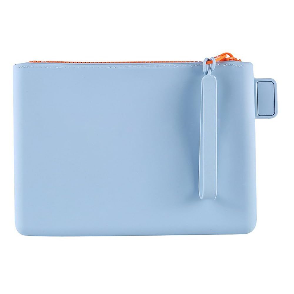 Silicone Small Makeup Bag Pouch for Purse, Small Cosmetic Travel Bag Zipper Pouch Waterproof Mini Coin Purse Portable Makeup — image 5