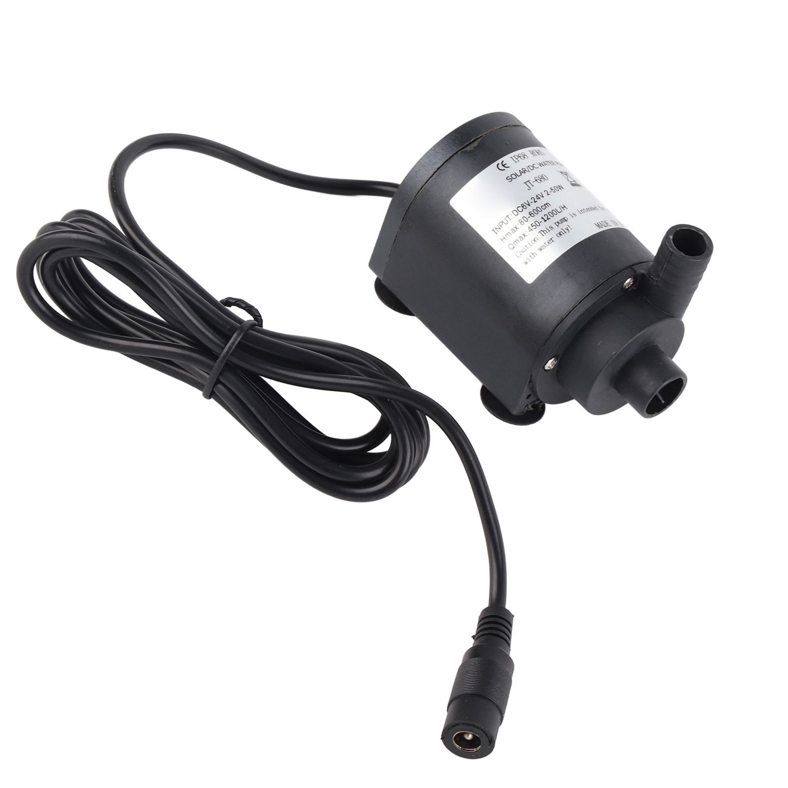 DC 24V 1000L/H Hot Water Circulation Pump Solar Brushless Motor 7m Lift — image 3