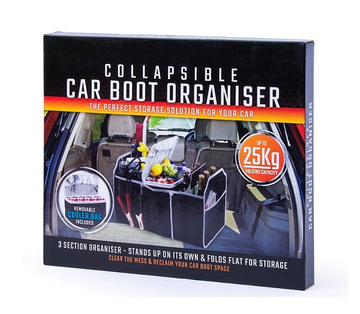 Collapsible Car Trunk Organiser with Cooler Bag โ image 3