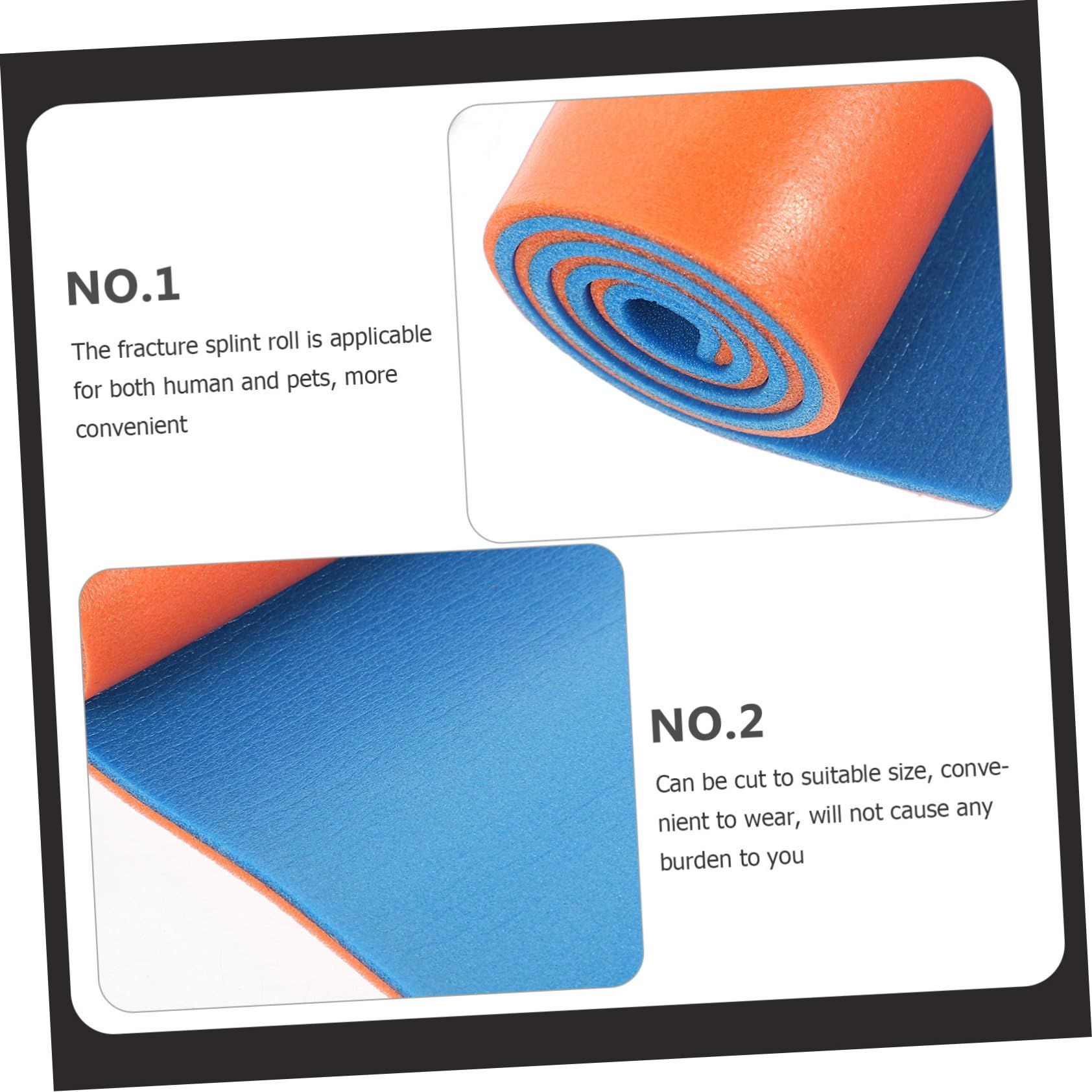 Emergency Splint - Universal Aluminum Rolled Splint Flexible Resuable Medical Moldable Splint Compact Portable First Aid Suppliers β image 2