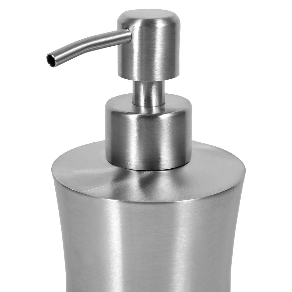 304 Stainless Steel Bathroom Shower Pump Lotion Dispenser Liquid Bottle (250ml) — image 6