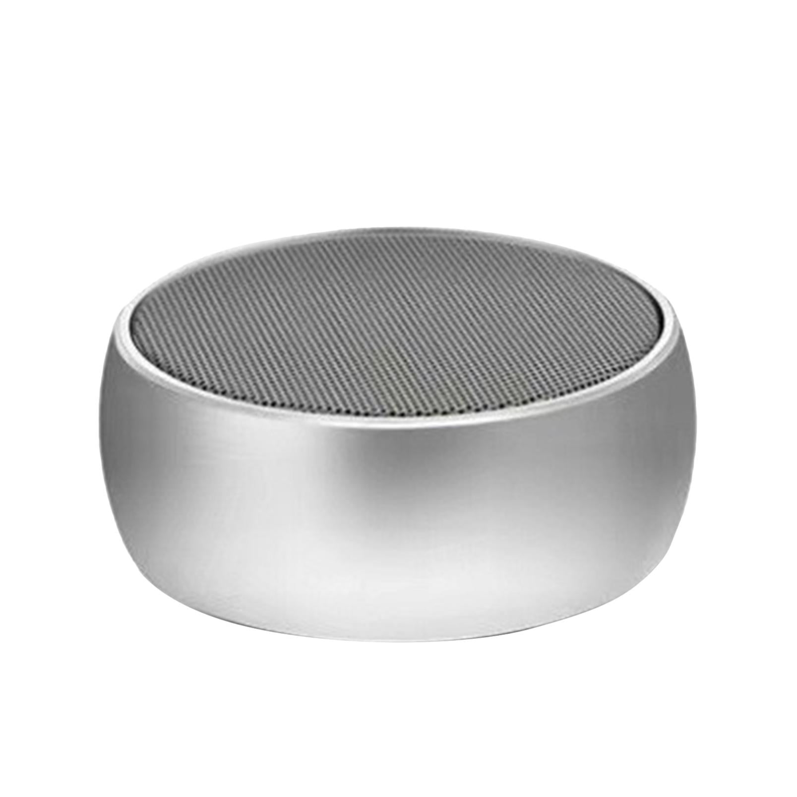 BS02 Bluetooth Smart Speaker, Outdoor Portable Mini Boombox With Bass, Card Slot, And Sound Amplification Silver โ image 3