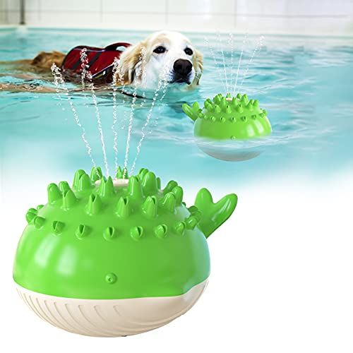 Summer Electric Water Floating Swimming Pet Bathing Water Spray Dog Toys Pet Cleaning Products Pet Supplies (Blue) โ image 2