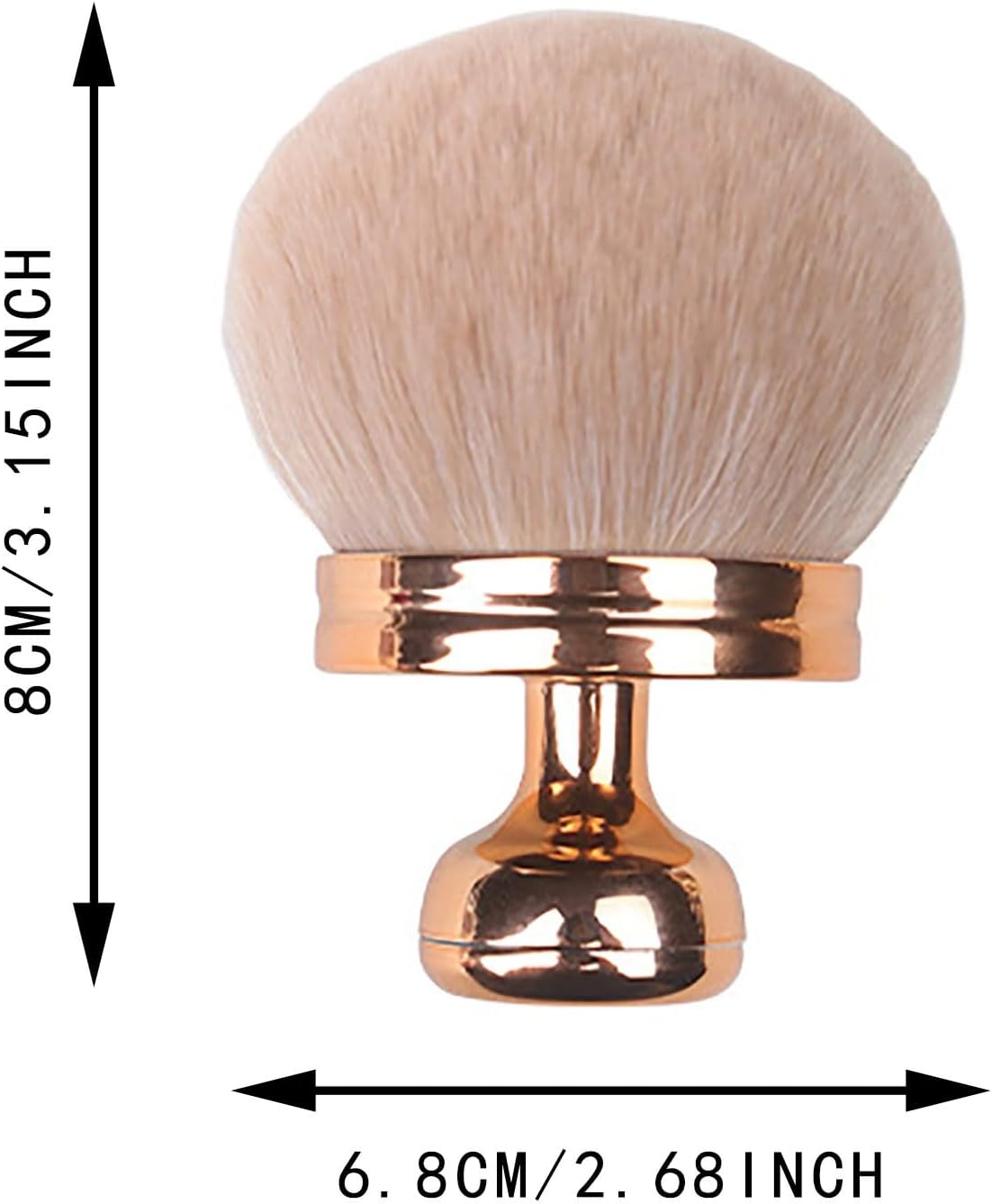 Extra Large Body Self Tanner Makeup Brush, 3 Inch Wide-headed Self Tanning Kabuki Blend Brush for Powder, Blusher, Foundation, Bronzer, Self Tan Face, Body — image 5