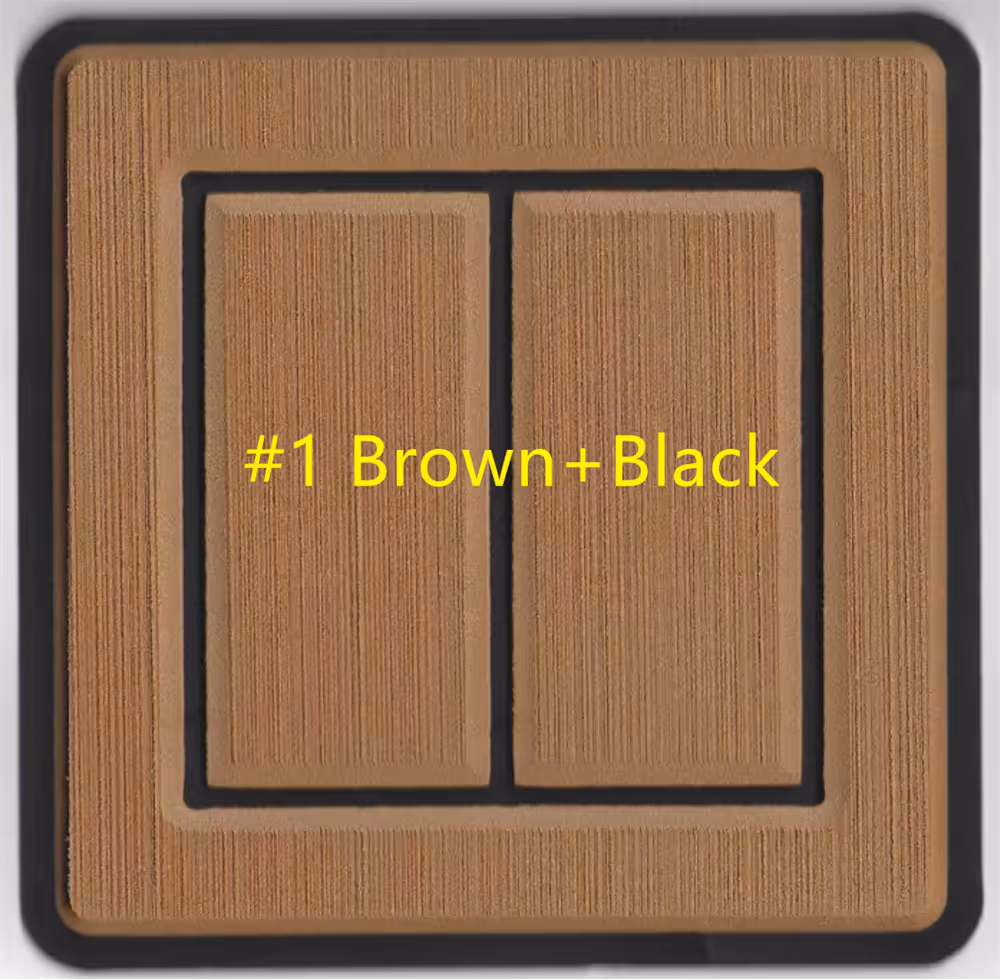 2005 Malibu 23 LSV Swim Platform Step Pad Boat EVA Foam Faux Teak Deck Floor Mat SeaDek MarineMat Gatorstep Style Self Adhesive — image 5