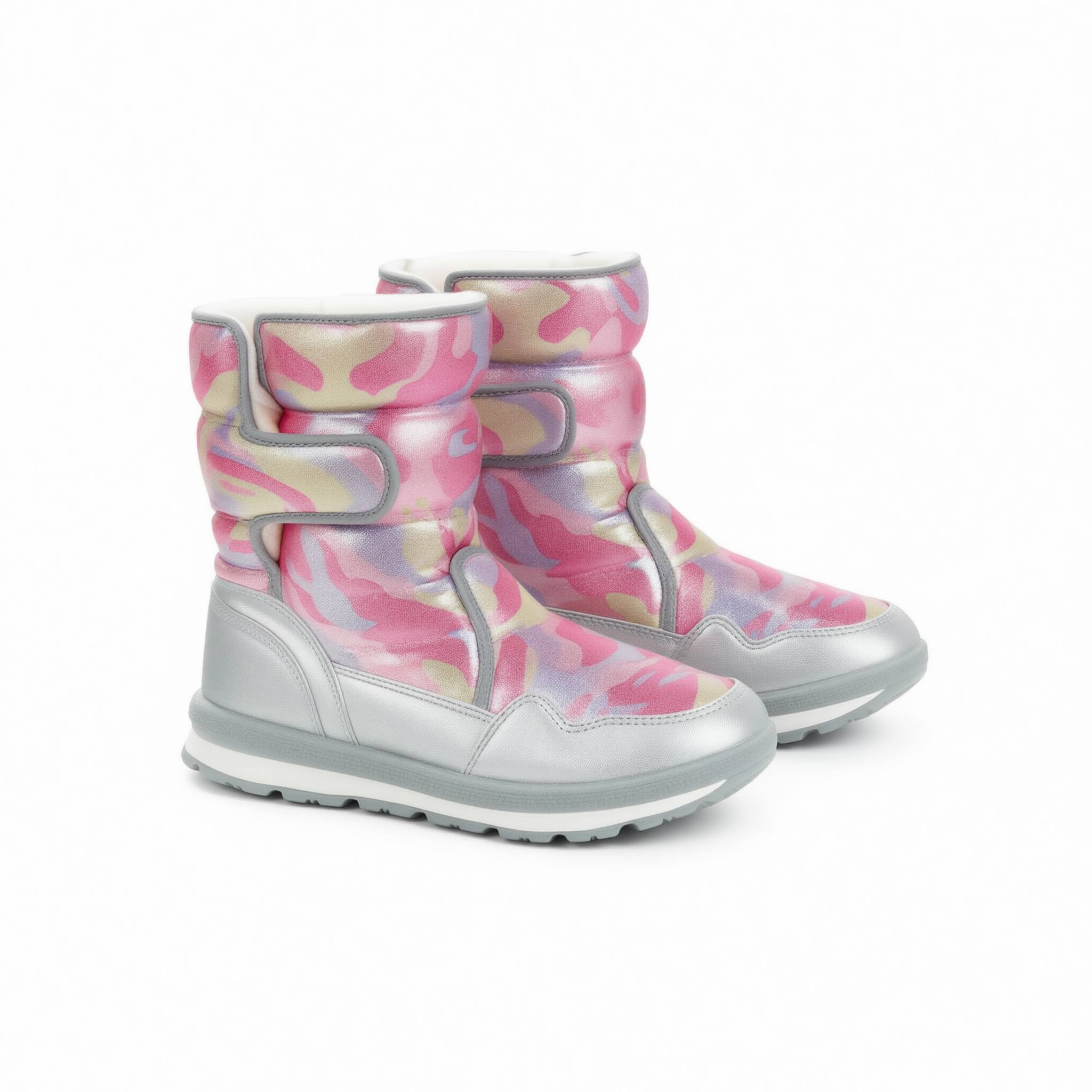 Phibee Kids Snow Boots Anti-Slip Warm M904 silver gray 36 โ image 3