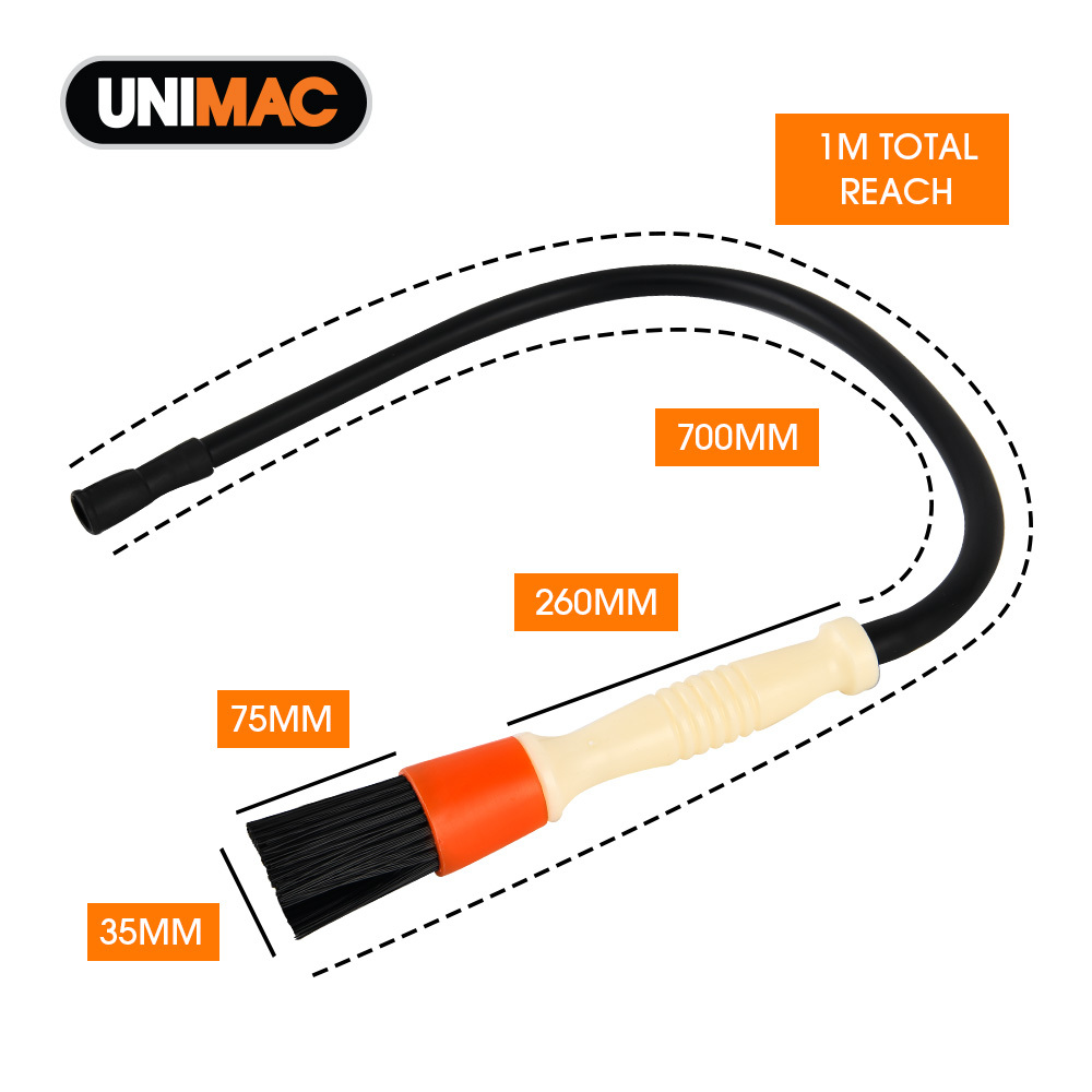 UNIMAC Flow Through Brush, with Hose, Suits Most Parts Washer Brands โ image 2