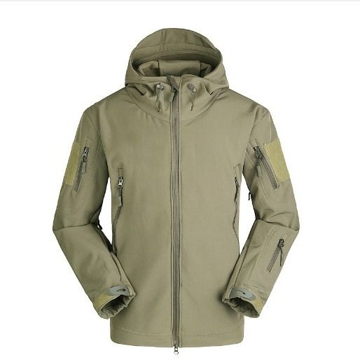 ESDY Men Softshell Jacket Outdoor Fleece Training Coat CCBK โ image 5
