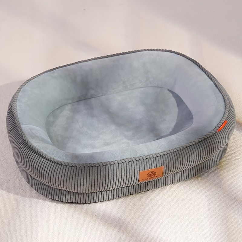 Pet Bed Dog Bed Cat Bed All-Season Washable Dog Bed Small Dog Bed Medium Dog - Green - Size L75-60-12 — image 3
