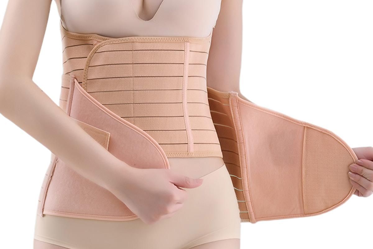 3 in 1 Postpartum Belly Band Waist Shapewear support Girdle After Birth Support - Cuticolor & XL — image 4