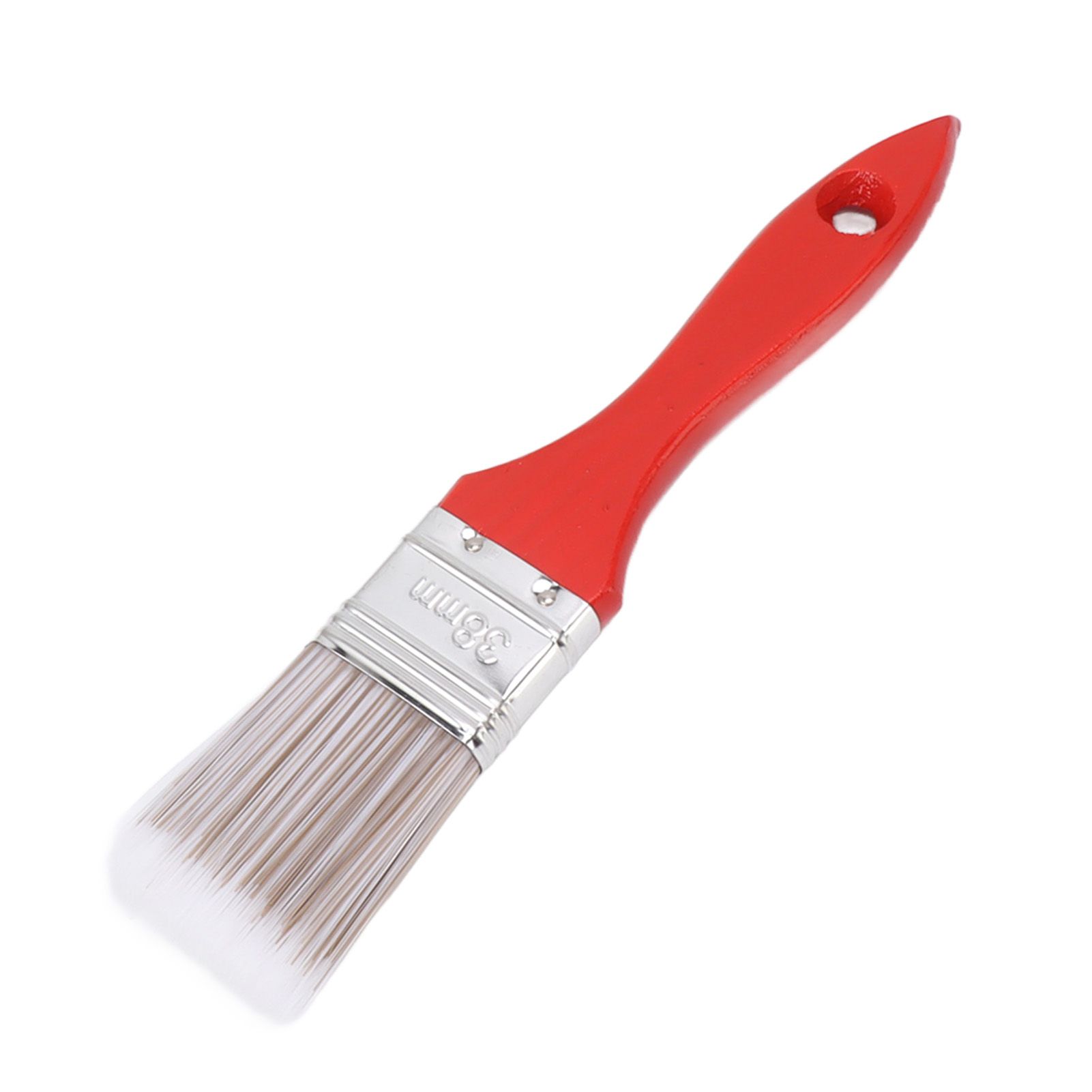 Wall Trimming Brush Reuse Lightweight Wooden Handle Angled Paint Brush Set for Wall Furniture — image 2
