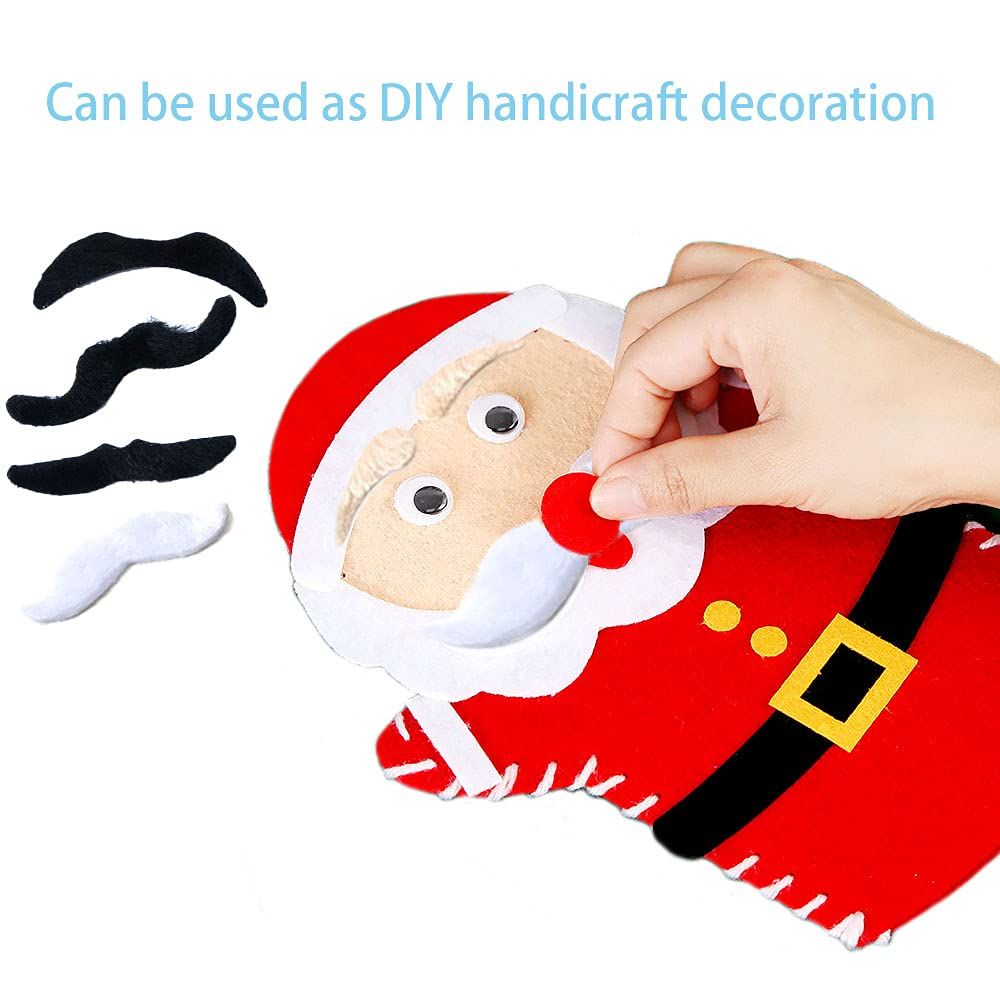 48 Pieces Fake Mustaches Novelty Self Adhesive Fake Mustache Set for Performance Masquerade Halloween Party Supplies โ image 3