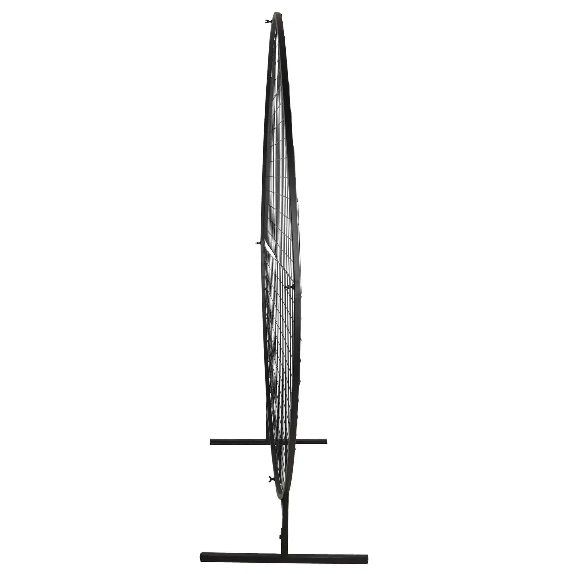 Sturdy Circular Flower Wall / Event Stand 200cm Diameter (Black Frame) — image 3