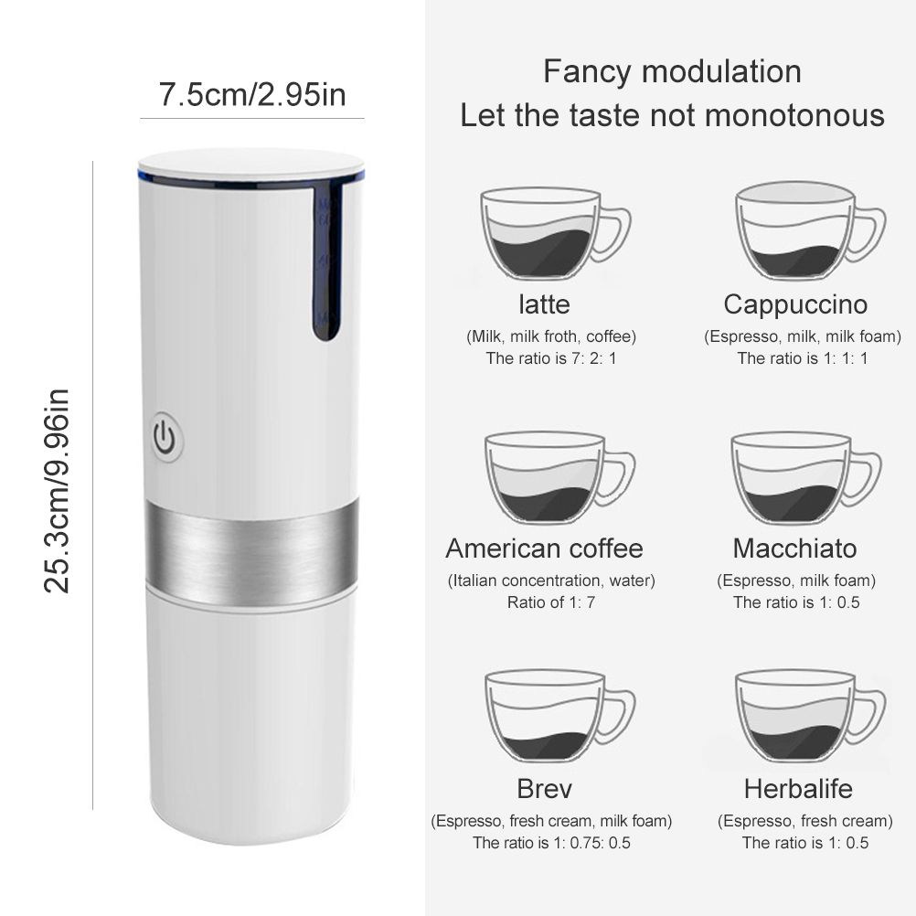 Portable Espresso Machine USB Coffee Maker Small Travel Coffee Machine — image 2