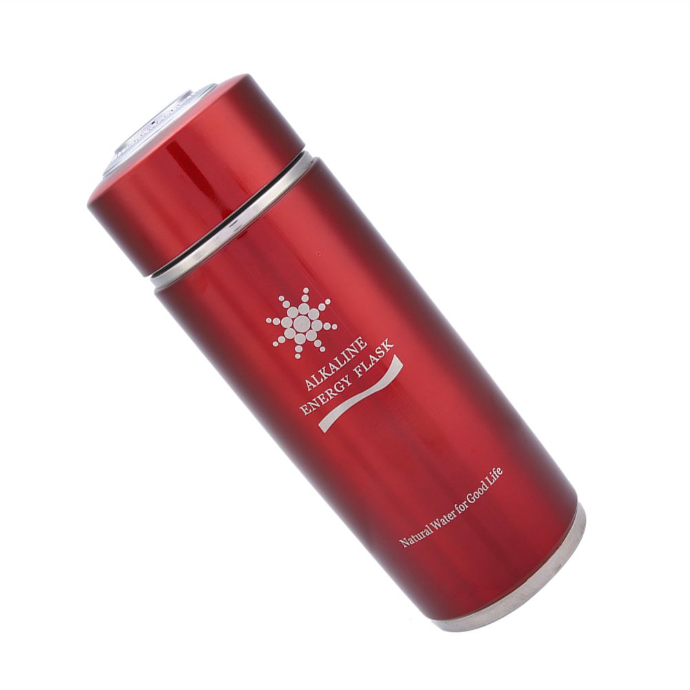 Stainless Alkaline Water Bottle Portable Nano Balance Bio Energy Lonizer Cup Flask(Red) — image 5