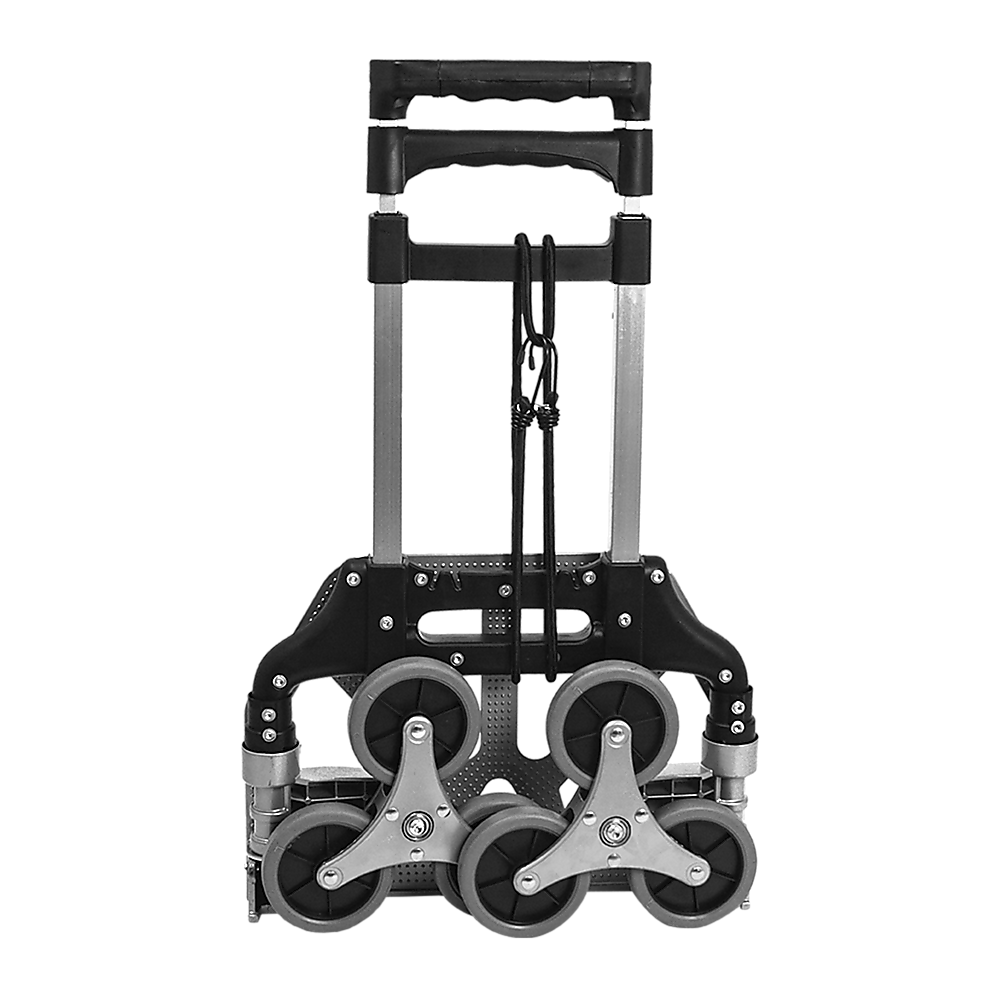 Stair Climbing Trolley 6 Wheels Aluminium Folding Hand Cart Climb Steps โ image 6