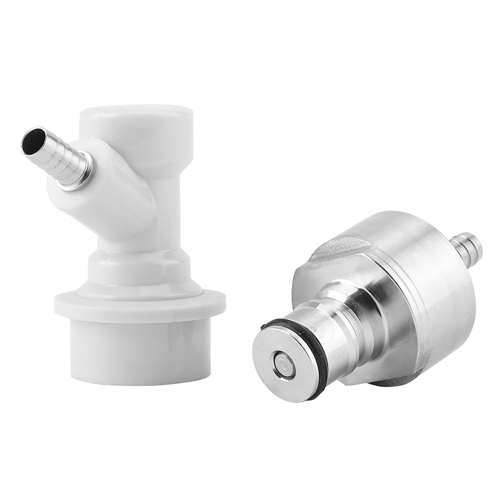 Homebrew Stainless Carbonation Cap Carbonator with Liquid Ball Lock Disconnect 1/4" Barb Hot β image 4