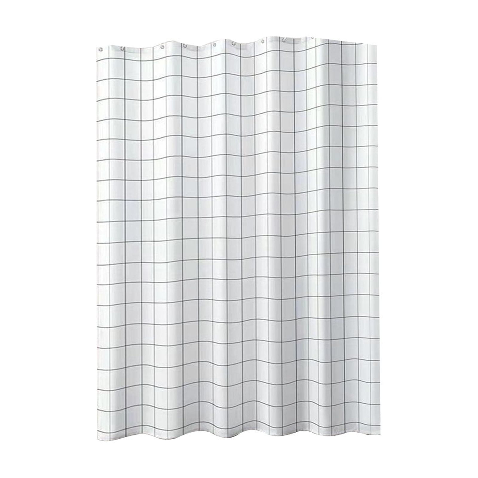 Shower Curtain, 31.5×71 Inch Shower Curtain Liner, Waterproof Plastic Shower Liner, Cute Lightweight Shower Curtain for Bathroom 31.5×71 in J — image 2