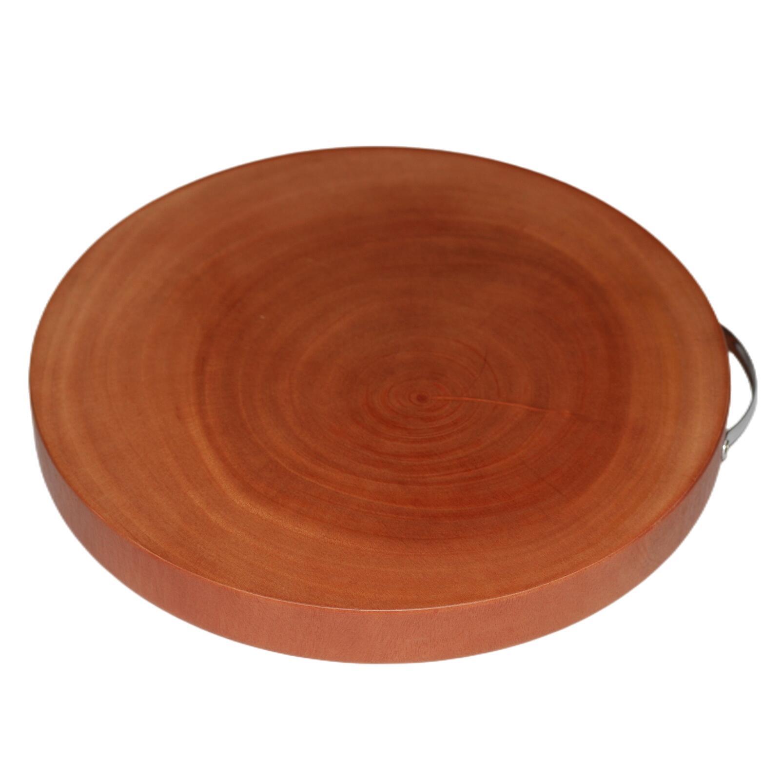 YES4HOMES 3 Natural Hardwood Hygienic Kitchen Cutting Wooden Chopping Board Round — image 4