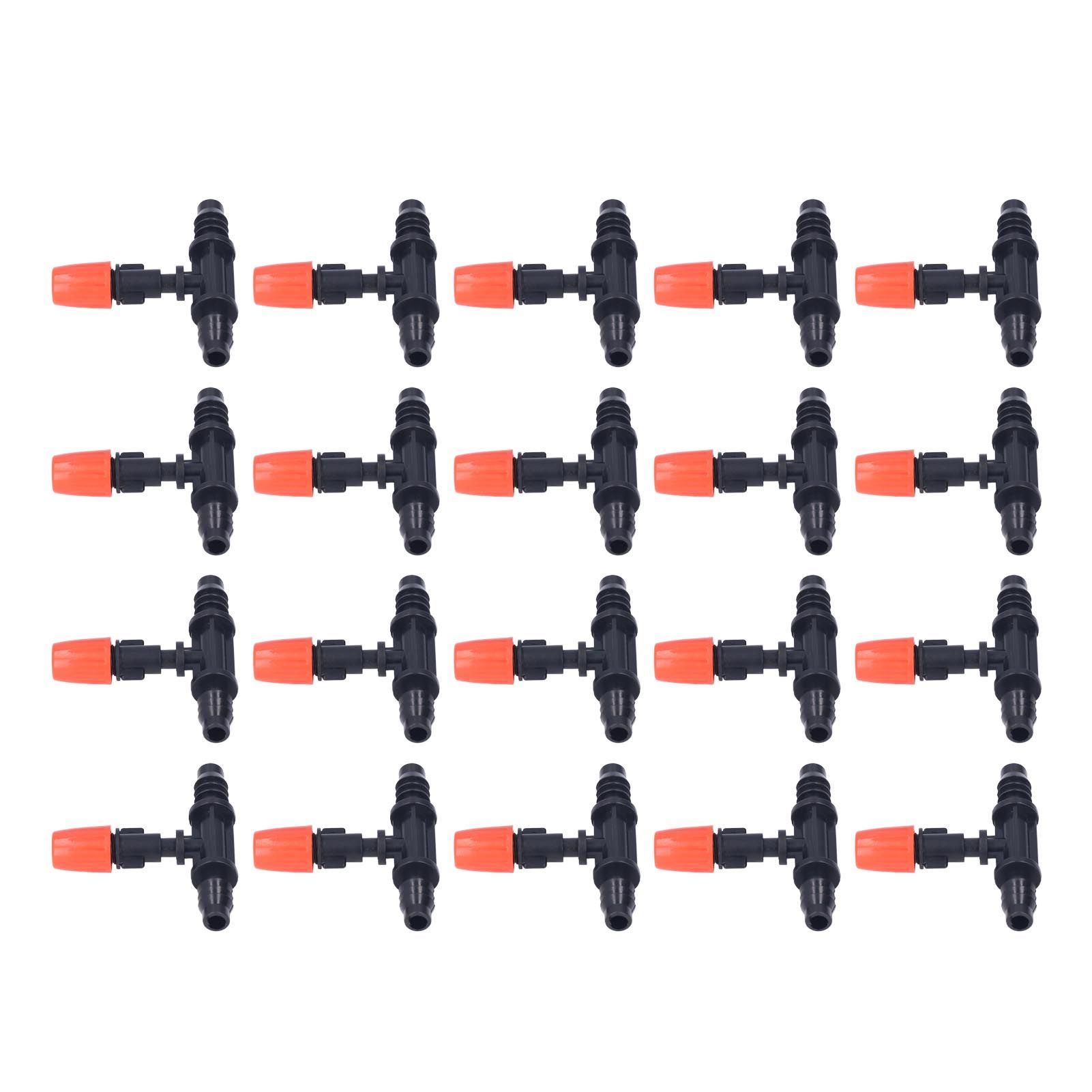 20pcs Drip Irrigation Nozzles Drip Irrigation Mister Heads for Garden Irrigation Agricultural Irrigation — image 6