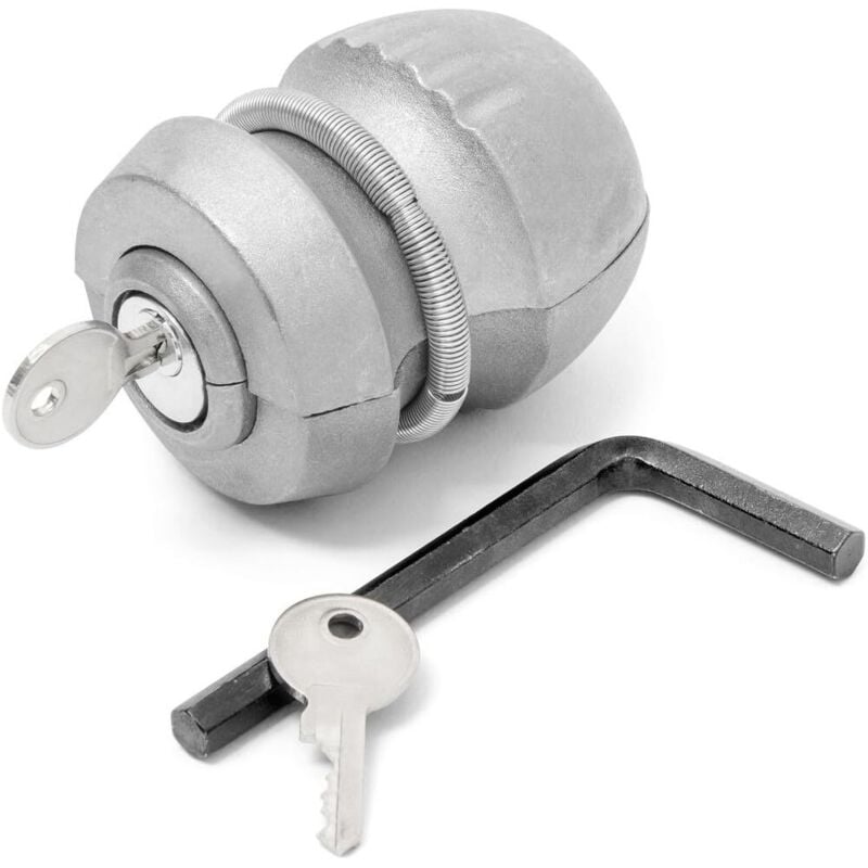 1 Zinc Alloy Trailer Hitch Hook Ball Coupling Anti-Theft Device Trailer Accessories Caravan Lock Bolt 50Mm โ image 2
