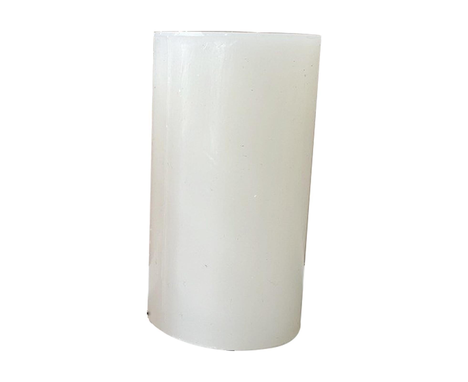 Candle Mold Non-stick DIY Silica Gel Rotating Cylinder Epoxy Resin Mold Home Ornament -White โ image 2