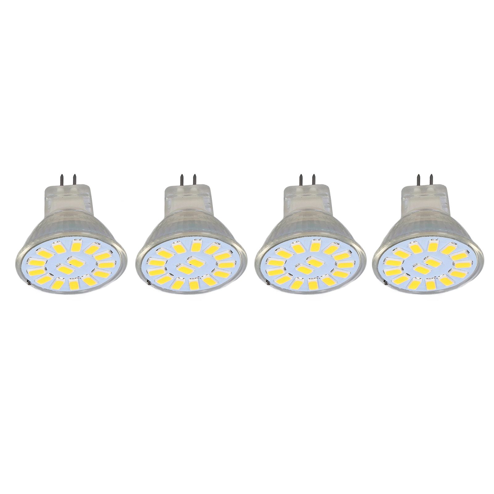 4PCS 15LED MR11 Light Bulb 5W 500LM Double Pin Base Landscape Spot Light Bulb for Living RoomWarm White โ image 2