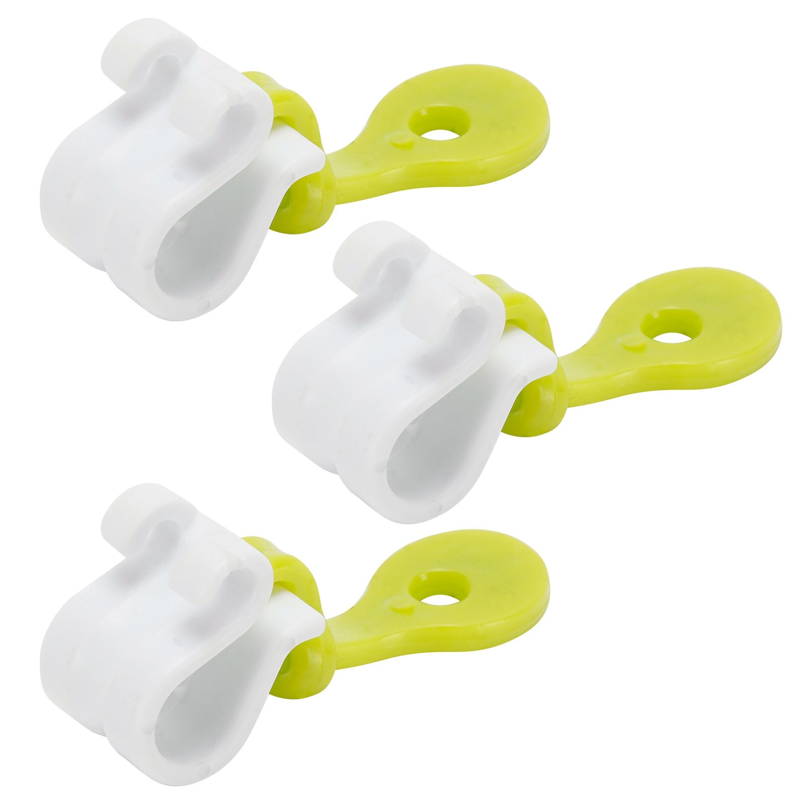 3Pcs Pastry Bag Clips Reusable Icing Bag Tie Buckles Fondant Cake Decorating Tool — image 3